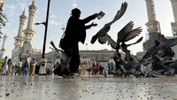 Arab Saudi memperketat keamanan jelang puncak ibadah haji 2024. REUTERS/Saleh Salem