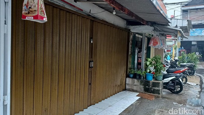 TKP pengamen pukul wanita di Pesanggrahan, Jakarta Selatan (Rachel/detikcom)