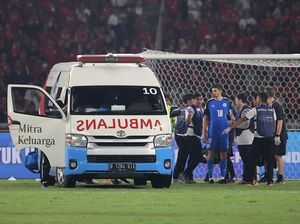 Begini Kondisi Terbaru Bek Filipina yang Terkapar saat Lawan Indonesia