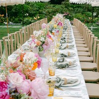 Di usia yang baru menginjak tiga minggu, bayi Eloise dibuatkan pesta mewah dan meriah di halaman belakang rumahnya, pada Minggu (9/6/2024). Foto: Instagram/@jillianrosephoto @ladylibertyevents
