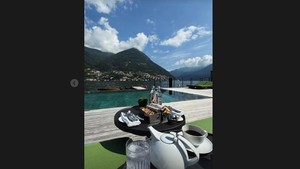 BCL dan Tiko Aryawardhana kabarnya menginap di Hotel II Sereno yang punya pemandangan langsung ke Danau Como. Foto: Instagram/@itsmebcl