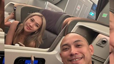 Foto Liburan Mewah BCL-Tiko Aryawardhana, Pamer Pemandangan Indah Dari Hotel