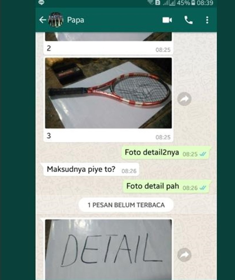 Kelakuan kocak bapak-bapak di internet ini bikin senyum-senyum yang melihatnya. Ah bapak, ada-ada aja.