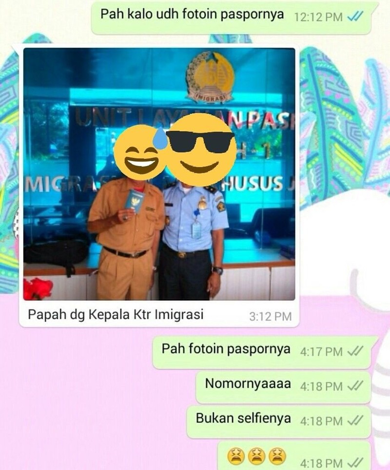 Kelakuan kocak bapak-bapak di internet ini bikin senyum-senyum yang melihatnya. Ah bapak, ada-ada aja.