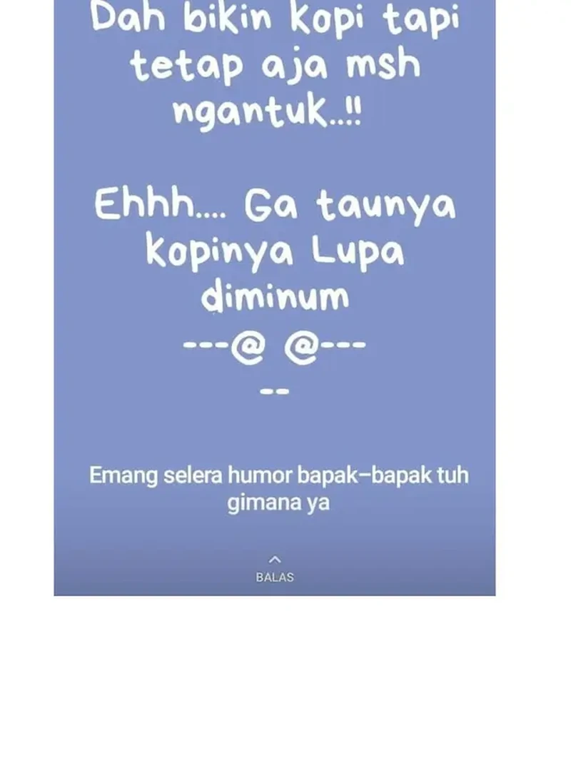 Kelakuan kocak bapak-bapak di internet ini bikin senyum-senyum yang melihatnya. Ah bapak, ada-ada aja.