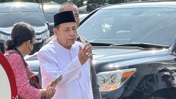 Habib Luthfi di Istana (Isal/detikcom)