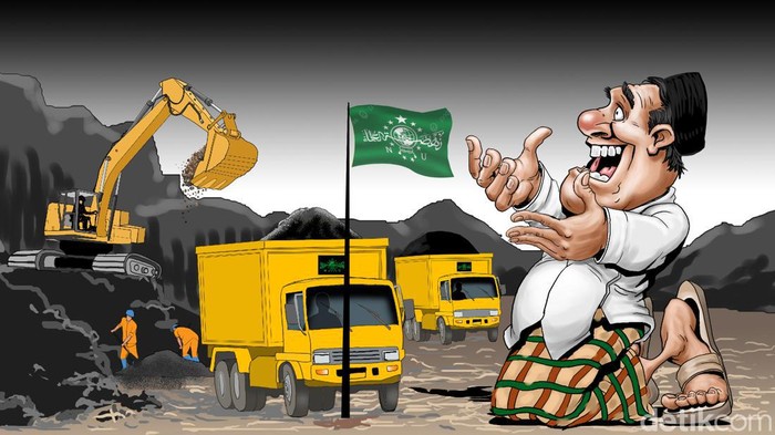Ilustrasi PBNU dan Pertambangan