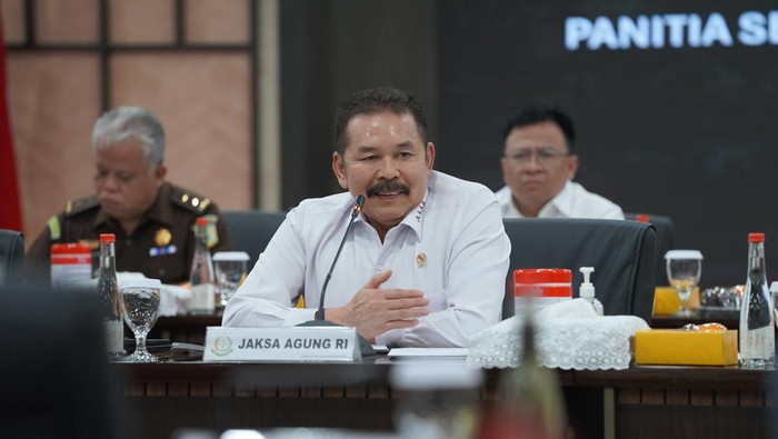 Jaksa Agung ST Burhanuddin bertemu dengan pansel capim KPK dan Dewas KPK