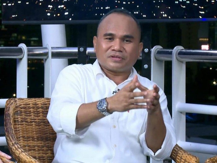 Juru bicara (jubir) Anies, Sahrin Hamid, (Tangkapan layar YouTube).