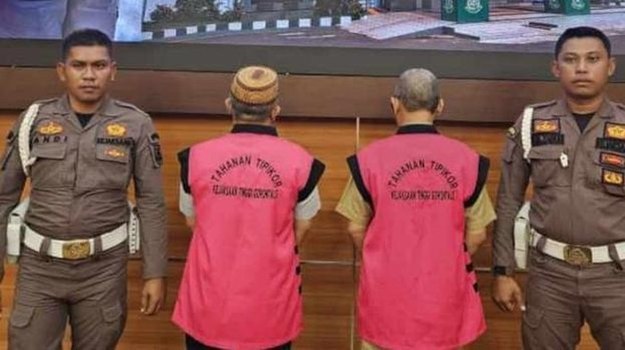Kabid PUPR Gorontalo dan kontraktor proyek Jalan Nani Wartabone jadi tersangka korupsi. Dokumen Istimewa