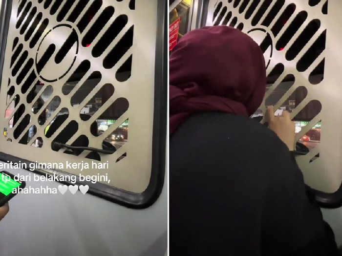 Viral seorang anak mengunggah video ketika pulang kerja naik busway, terkejut melihat sopirnya adalah bapaknya sendiri bikin haru