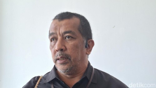 Ketua Satgas Koordinator Supervisi (Korsup) Wilayah V KPK Dian Patria ketika diwawancarai, Rabu (12/6/2024). (Nathea Citra/detikBali)