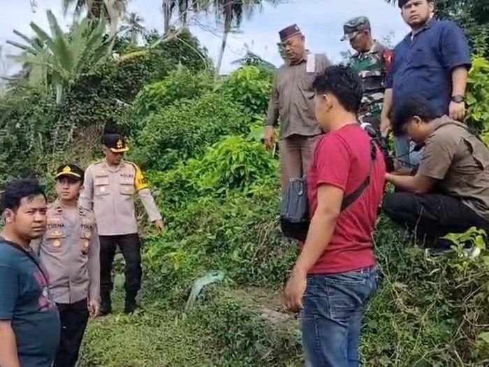 Lokasi Fahman dieksekusi di Sungai Batang Tebo, sebelum ditemukan tewas tanpa kepala