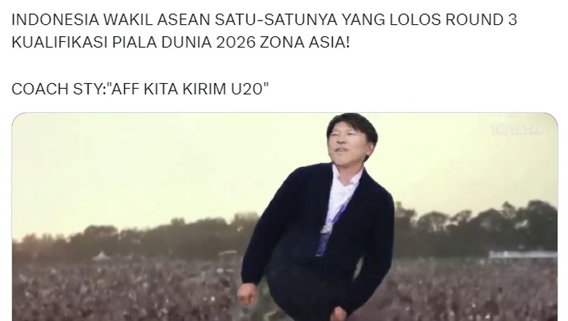 Meme Indonesia Lolos Ronde 3 Kualifikasi Piala Dunia 2026