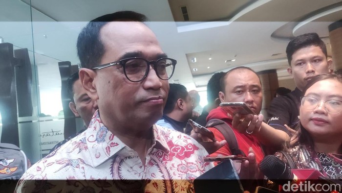 Menhub Budi Karya Sumadi di Sleman, Rabu (12/6/2024)