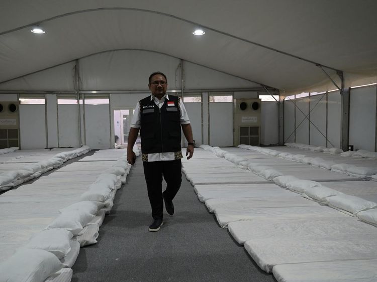 Momen Menag Yaqut Tinjau Persiapan Armuzna Haji