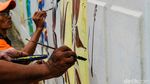 Mural Sambut HUT DKI Hiasi Dinding Underpass Arteri Pondok Indah