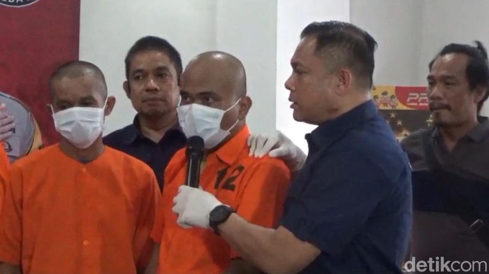 Oknum ASN BP2MI Riau yang ditangkap saat antar sabu bareng LC.