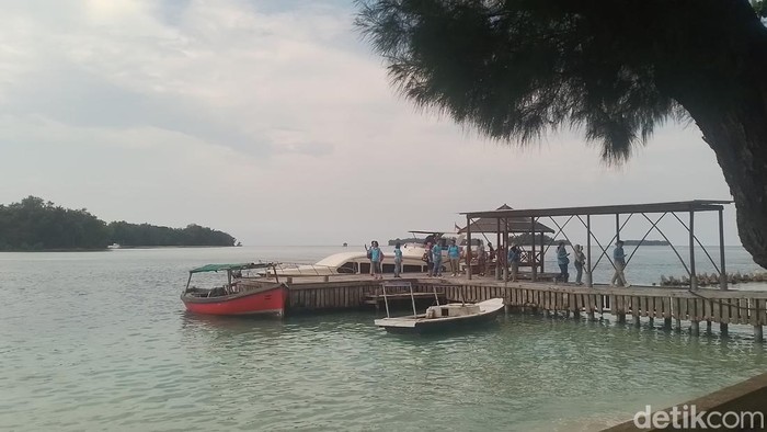 Pemandangan di Kepulauan Seribu