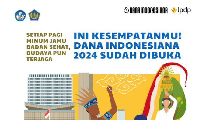 Pendaftaran Dana Indonesiana 2024.