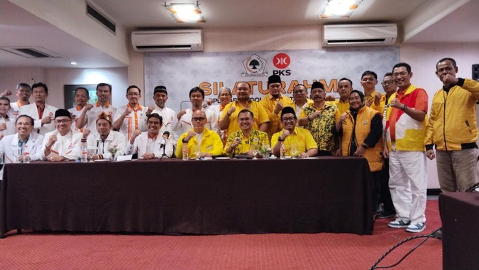 Pertemuan Golkar dan PKS Kota Bandung.
