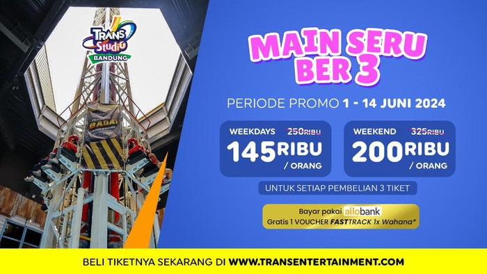Promo Trans Studio Bandung