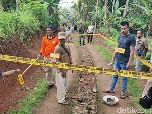 Rekonstruksi Kasus Suami Mutilasi Istri di Ciamis, 54 Adegan Diperagakan