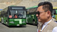 Timwas: Bus Layanan Jemaah Haji Jauh dari Harapan Ramah Lansia