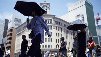 Tokyo Dilanda Gelombang Panas, Suhu Mencapai 30 Derajat Celcius
