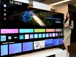 TV Premium Layar Lebar LG dengan Prosesor Lebih Kencang