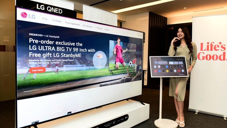 LG terus memperbarui jajaran TV QNED di Indonesia dengan menghadirkan produknya yang inovatif. Tak hanya prosesor yang lebih kencang, tapi dukungan sistem operasinya juga lebih panjang.