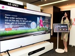 TV Premium Layar Lebar LG dengan Prosesor Lebih Kencang