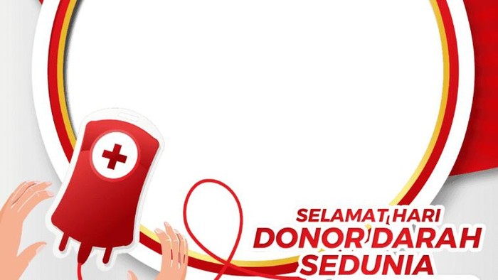 Meriahkan Hari Donor Darah Sedunia 2024 dengan Twibbon dan Pesan Penuh Makna