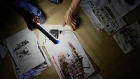 Di tengah keterbatasannya tersebut Klymenko tetap bersemangat menyelesaikan sejumlah karya lukisnya.