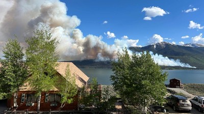Potret Horror Kebakaran Hutan di Colorado AS