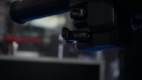 Fitur turbo itu bisa didapatkan melalui tombol Y Shift. Fitur ini tidak tersedia pada Nmax Neo dan Neo S. Foto: (Muhammad Hafizh Gemilang/detikOto)