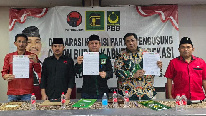 3 parpol dukung Ade Kuswara di Pilkada Kabupaten Bekasi (dok istimewa)