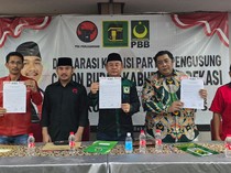 Tiga Parpol Dukung Ade Kuswara di Pilkada Kabupaten Bekasi