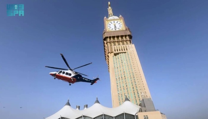 Arab Saudi meluncurkan ambulans udara untuk melayani  jemaah haji 2024, Rabu (12/6/2024).