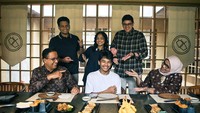 Begini momen kumpul keluarga Anies Baswedan di sebuah restoran Jepang di kawasan Jakarta Selatan. Diketahui restoran itu adalah Kenjiro. Foto: Instagram @aniesbaswedan