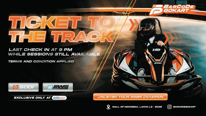 Barcode Gokart akan menggelar kompetisi gokart yang paling dinanti tahun ini: Road to SODI World Series.