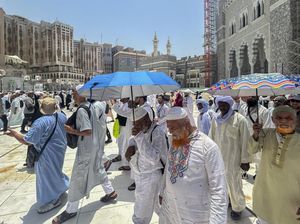 Cuaca Haji 2026 Diprediksi Ekstrem, Suhu di Mekkah Bisa Tembus 47 Derajat Celsius
