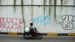 Duh, Underpass Pondok Indah Jadi Korban Vandalisme