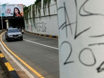 Duh, Underpass Pondok Indah Jadi Korban Vandalisme