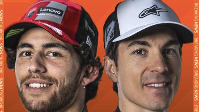 Enea Bastianini dan Maverick Vinales