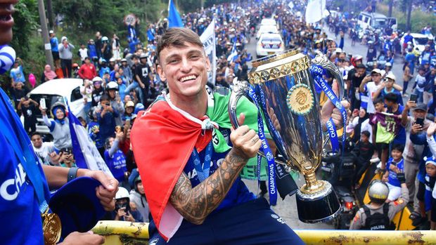 Gelandang Persib Stefano Beltrame