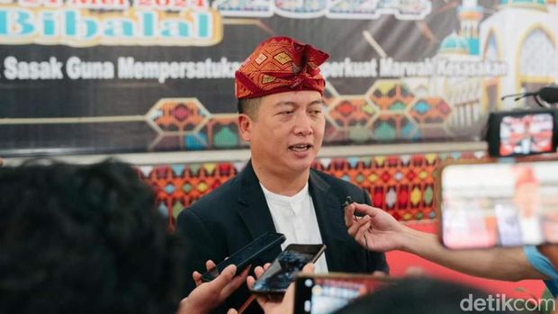 Juru Bicara (Jubir) Kementerian Luar Negeri Lalu Muhamad Iqbal. (Foto: Helmy Akbar/detikBali)