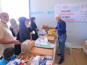 PMI Lanjutkan Layanan Kesehatan di Khan Younis Gaza