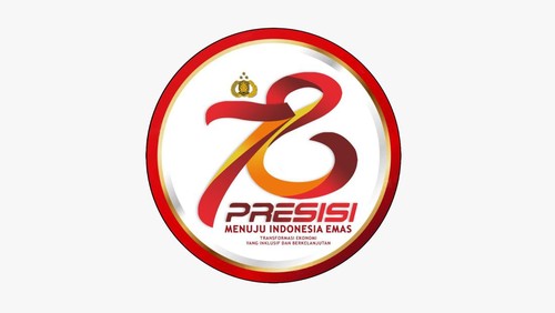Logo HUT ke-78 Bhayangkara Tahun 2024