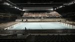 Mengintip Persiapan Akhir Venue Olahraga Renang Olimpiade Paris 2024